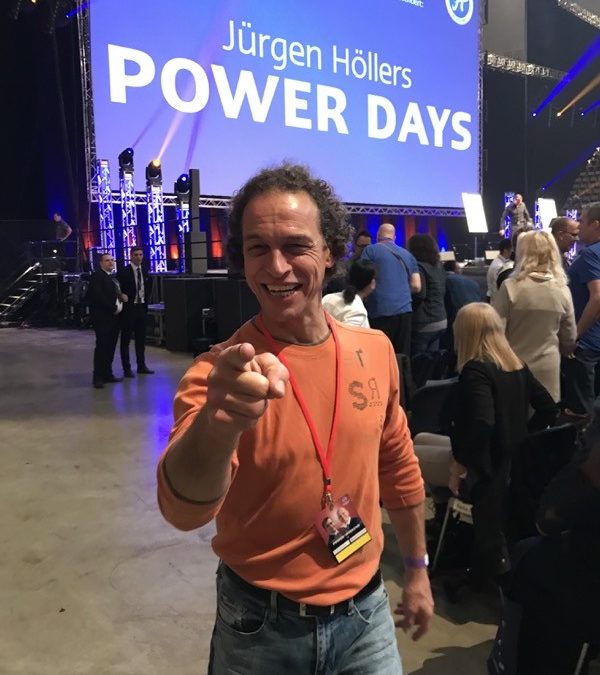 Meister Sifu Bodo Seibold auf den Power Days bei Jürgen Höller