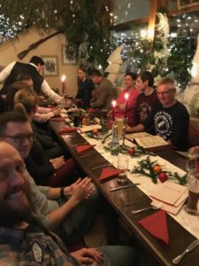 Weihnachtsessen der WingTsun KungFu Akademie Memmingen