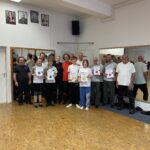 Glückliche Teilnehmer vom Wing Chun Kung Fu Intensivtraininig mit Meister Sifu Bodo Seibold